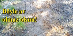 İskele bölgesinde kaçak ava suçüstü