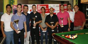 Bilardocular yarıştı