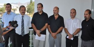 Yer değişikliği protesto edildi