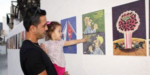 Musa Kayra 26. Kişisel Karikatür Sergisini açtı