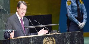 Anastasiadis BM Genel Kurulu’nda konuştu