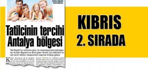 Tatilciler önce Antalya’, sonra Kıbrıs!..