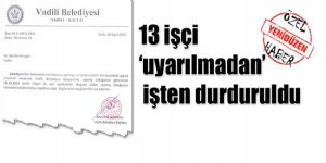 “Yatırımlar durdu, iş azlığı var” denildi!