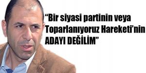 Özersay adaylığını açıkladı