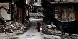 Suriyede bayram sabahı savaş bombardımanı