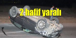 Kaza ucuz atlatıldı