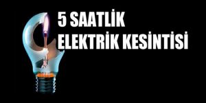Lefkoşa Pazartesi ELEKTRİKSİZ