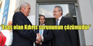 Yorgancıoğlu DİSİ’yi ziyaret etti