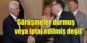 Eroğlu BM Özel Danışmanı Eide ile görüştü