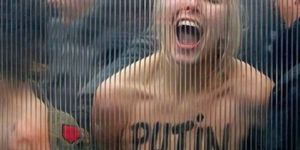 Femenin Putin eylemine ceza