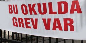 KTÖS’ün 2 okuldaki grevi sürüyor