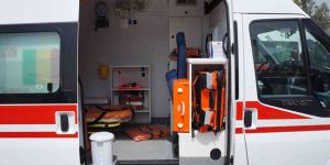 Ambulansta SOYGUN ve ŞİDDET 