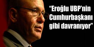 Talat Eroğlu’nu eleştirdi