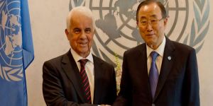 Eroğlu Ban Ki-Moon’a mektup gönderdi