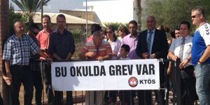 KTÖS grevi devam ediyor