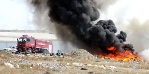 Sanayi Bölgesi’nde YANGIN