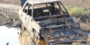 Seyir halindeyken kül oldu