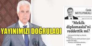 Eroğlu mekik diplomasisini geri çevirdi