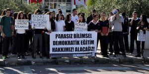 Öğrenciler Demokratik Eğitim için sokakta