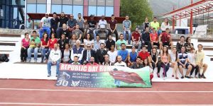 GAÜ’de Cumhuriyet Koşusu yapıldı