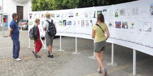 Uluslararası Zeytin Karikatürleri Sergisine yoğun ilgi