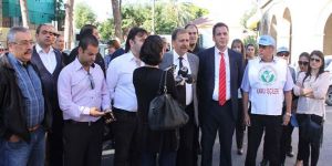 Girne Mahkemesinde uyarı grevi