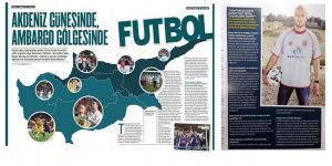 Dünya Markası Kıbrıs Türk Futbolunu kaleme aldı