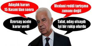 Eroğlu gündemi değerlendirdi