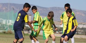Küçüklerden gollü maçlar
