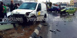 Burun buruna çarpıştılar