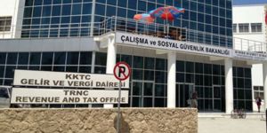 Girne Vergi Dairesinde uyarı grevi