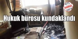 Yanıcı madde dökülerek ateşe verildi