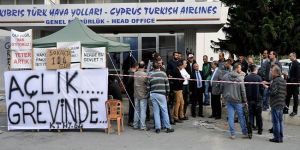 Sendikalar KTHY çadırını ziyaret etti