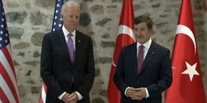 Biden ile Davutoğlu bir araya geldi