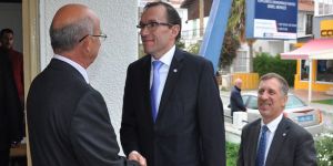 Eide TDP’yi ziyaret etti