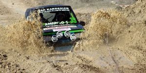 Çamurda mücadele nefes kesti