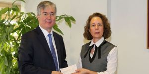 Kayıp Şahıslar Komitesi’ne 100 bin dolar bağış