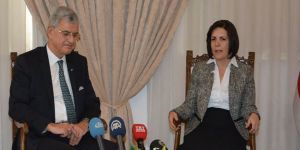 Görüşmenin odağında hellim vardı