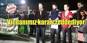 Mahkeme kararı protesto edildi