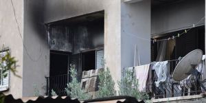 Yangında ev kül oldu