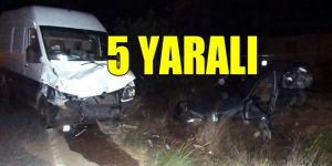 Kumyalı’da korkutan kaza