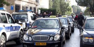 Taksicilerin boykotu kargaşaya neden oldu