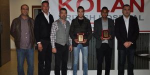 Başarılılar ödüllerini aldı