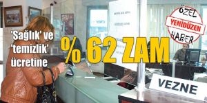 LEFKOŞA BELEDİYESİ’NDEN ZAMLI TARİFE