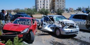 Gönyelide zincirleme kaza