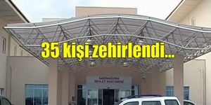 Yılbaşı yemeği zehir oldu…