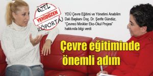 Çevre eğitiminde önemli adım
