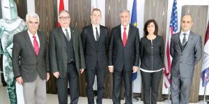 Akıncı GAÜ’yü ziyaret etti