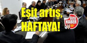 Gözler eşit artışta