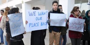 Öğrenci yurdunda tahliye başladı